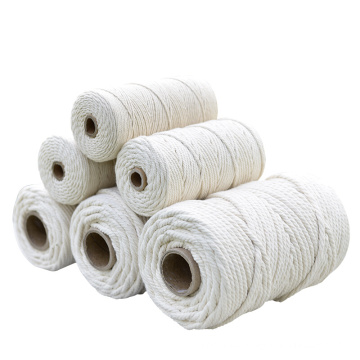 Factory Cheap Price 2mm-40mm Natural Fiber Cotton Rope